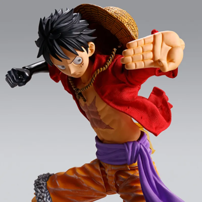 BANDAI Japan One Piece Imagination Works Monkey.D.Luffy Action Figure-4