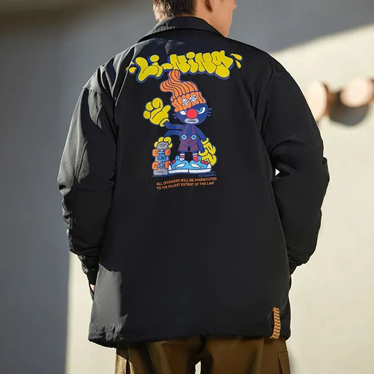 LINING Skateboard Jackets Men Black-3