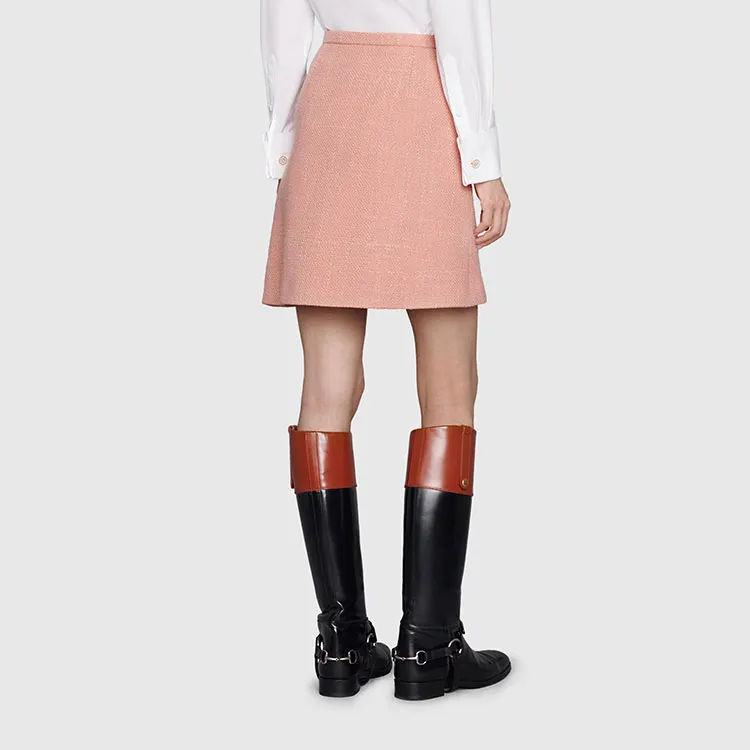 GUCCI SS22 Casual Short Skirts Women's Pink-3