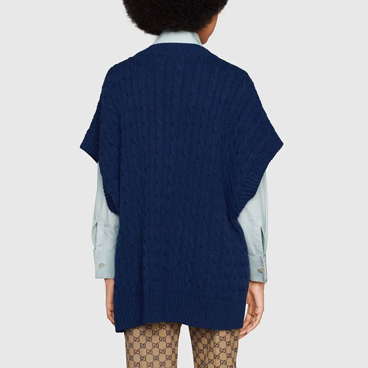 GUCCI SS22 Sweater Women's Blue-3