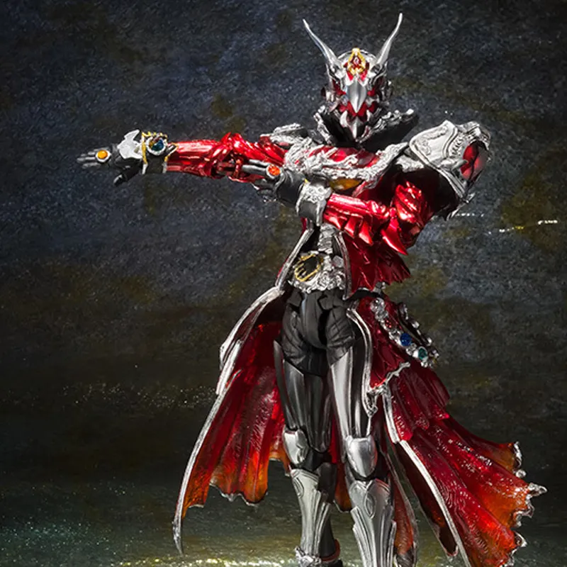 BANDAI SIC Fire Dragon Form Full Dragon Form Kamen Rider Wizard Action Figures 20cm-4