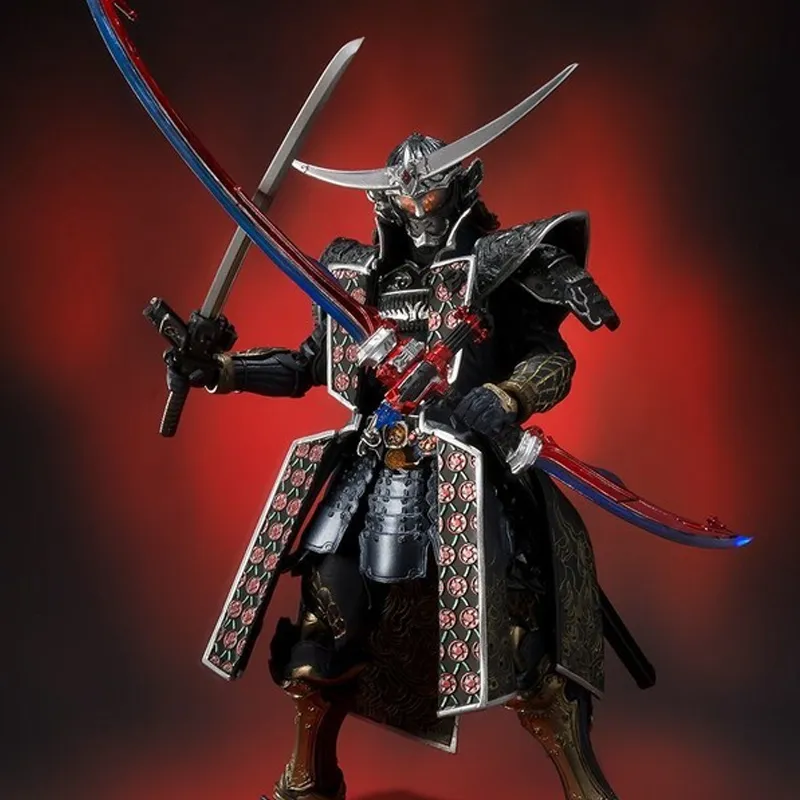 BANDAI Kamen Rider Gaim Bandai SIC Kamen Rider Gaim Arashi Lemon Armor Action Figures 19cm-4
