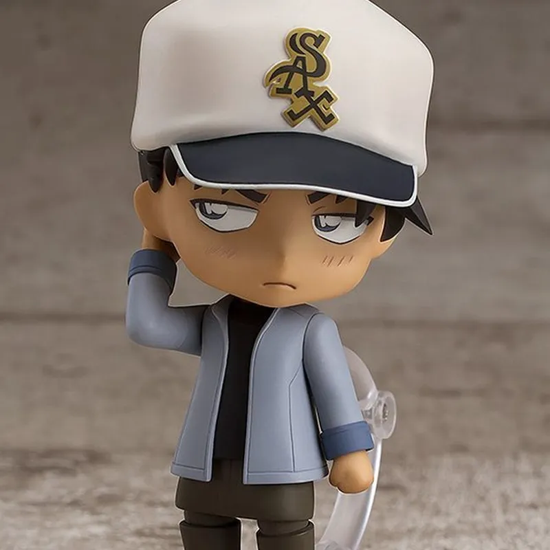 GSC Heiji Hattori No. 821 Detective Conan Case Closed Nendoroid Chibi Figures 10cm-4
