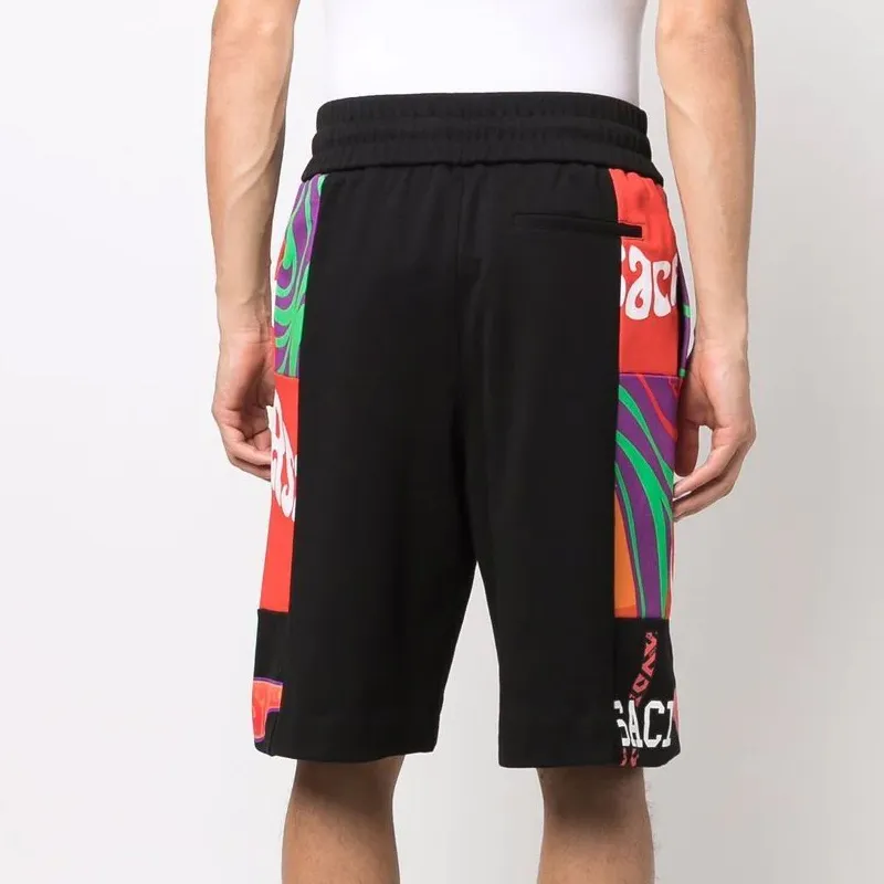 VERSACE Casual Shorts Men's Black-2