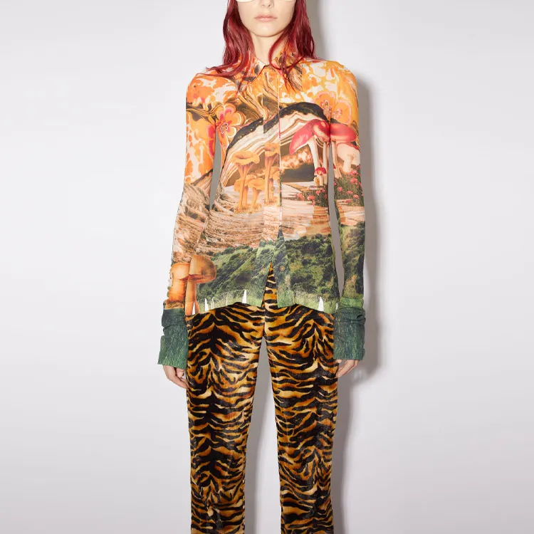 Acne Studios Shirts Women's Orange-1
