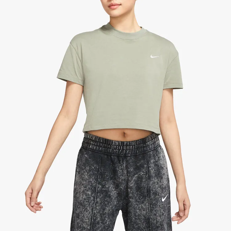Nike Women's NikeLab Tee Light Army/White-2