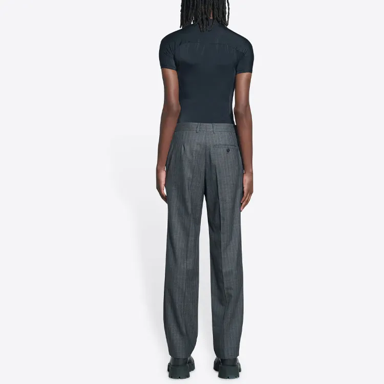 Balenciaga Casual Pants Men Gray-3