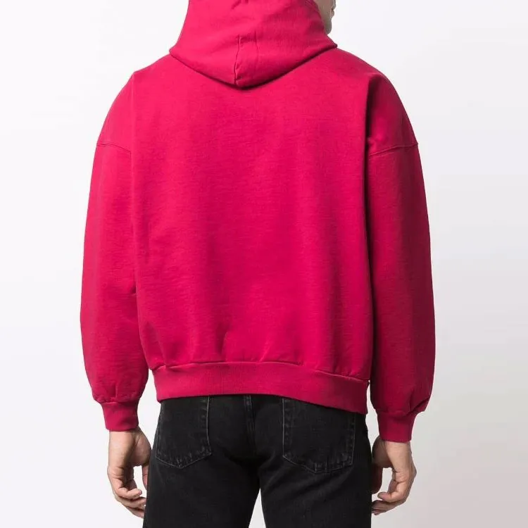 Balenciaga Sweatshirt Regular Fit Unisex Red-3