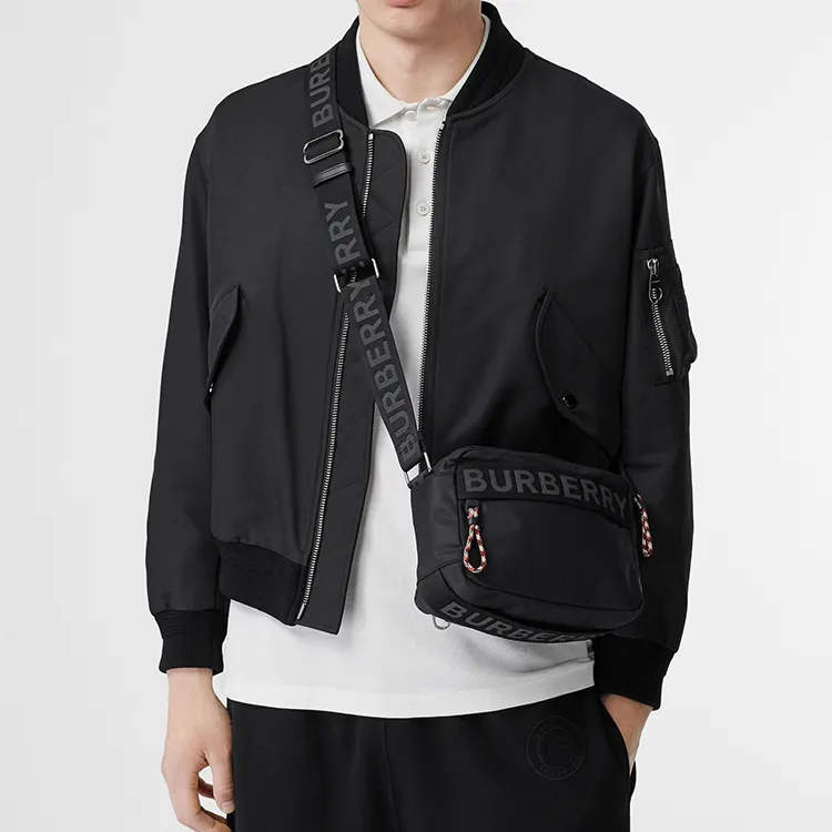 Burberry Econyl Logo Crossbody Black-8