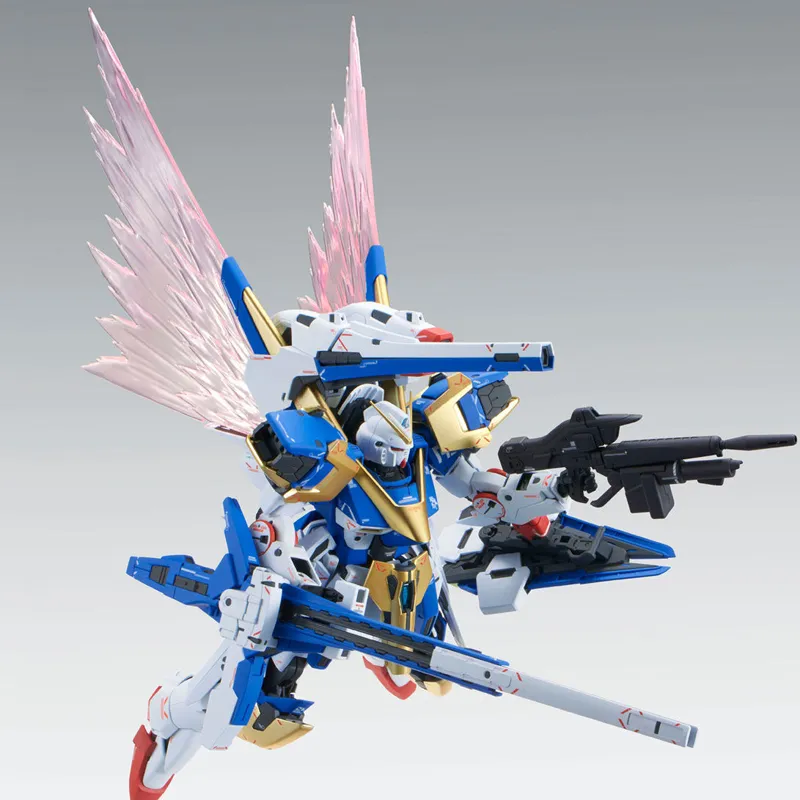 BANDAI MG 1 100 Mobile Suit V Gundam V2 Gundam Storm V Type Ka Version Model Kits 18cm-4