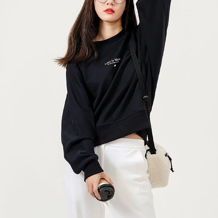 New Balance Sweatshirt Women's Black-2