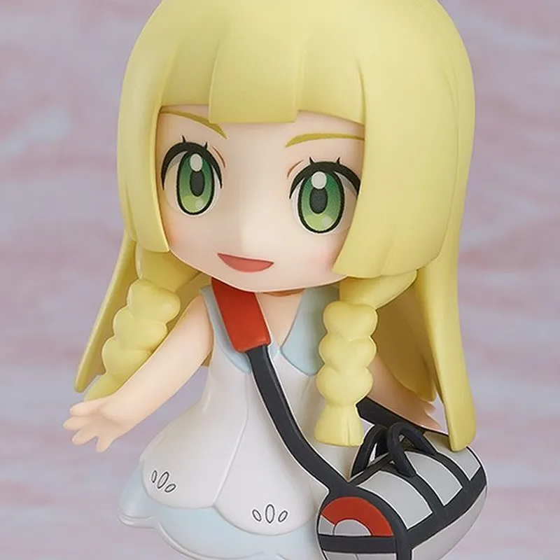 GSC Pokémon Characters No. 780 Pokémon Lilie Clay Doll Chibi Figures-4