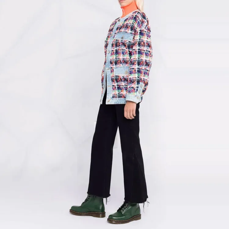 DSQUARED 2 Flap-Pocket Tweed Jacket-3
