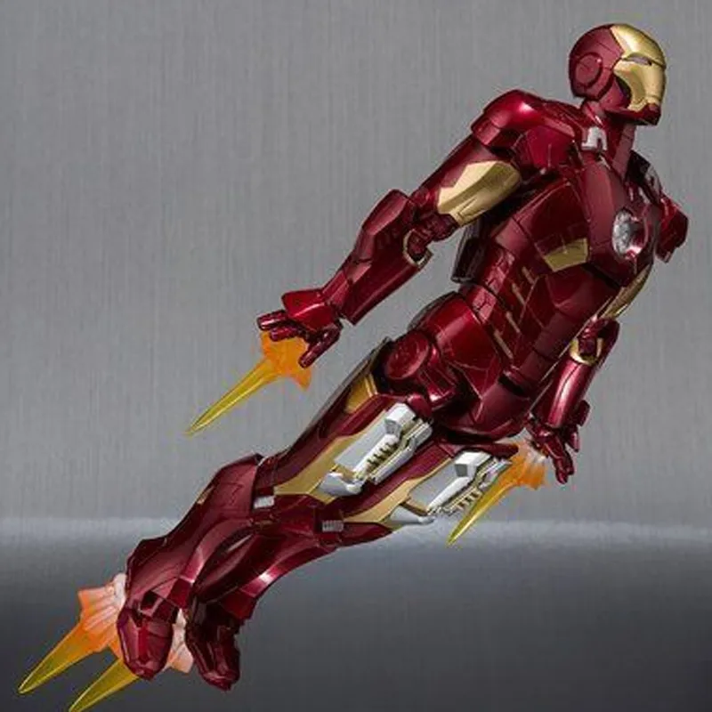BANDAI Iron Man Shf The Avengers Mk7 Action Figures-4