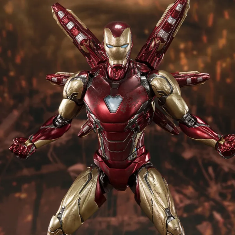 BANDAI Iron Man SHF Avengers 4 Endgame MK85 Ultimate Battle Edition Action Figures-4