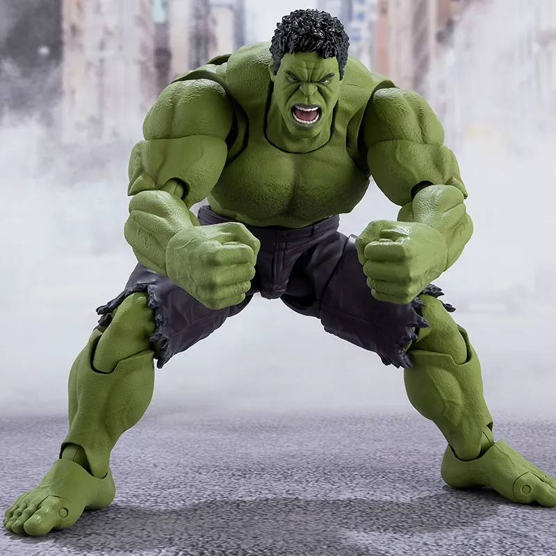 BANDAI Hulk American Collection SHF Avengers Assemble Action Figures-4