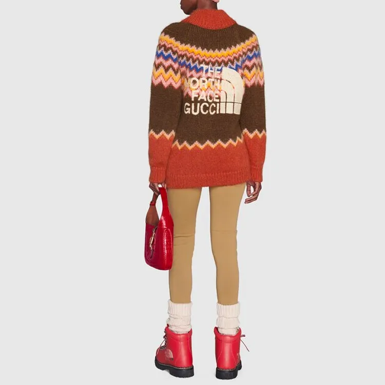 GUCCI X The North Face Cardigan Cardigan Multicolor-3