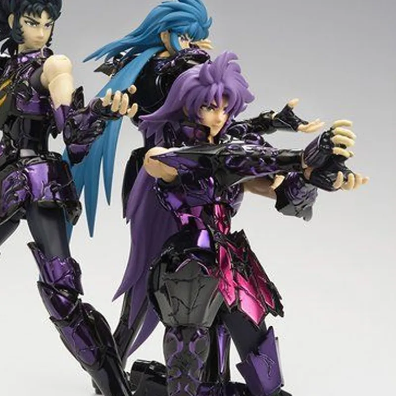 BANDAI Saint Seiya Main Characters Saint Cloth Myth EX Armor Capricorn Gemini Aquarius Destroyed Set Action Figures-4
