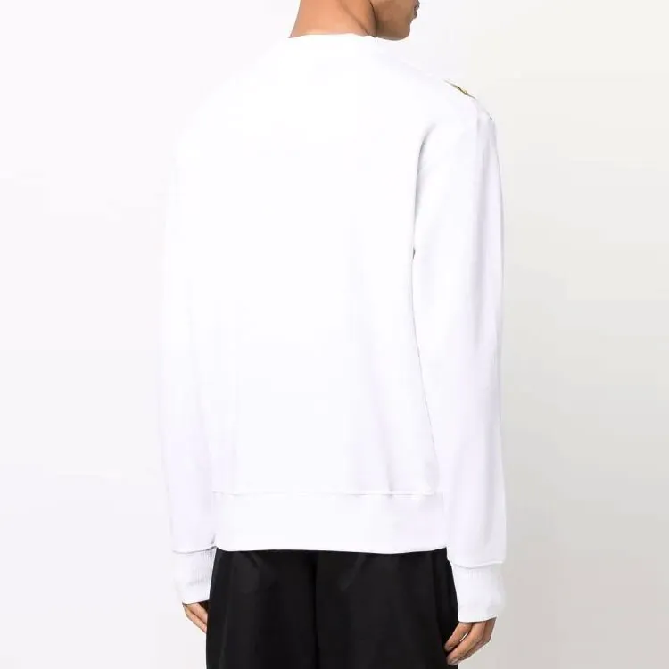 VERSACE JEANS COUTURE Sweatshirts Men White-3