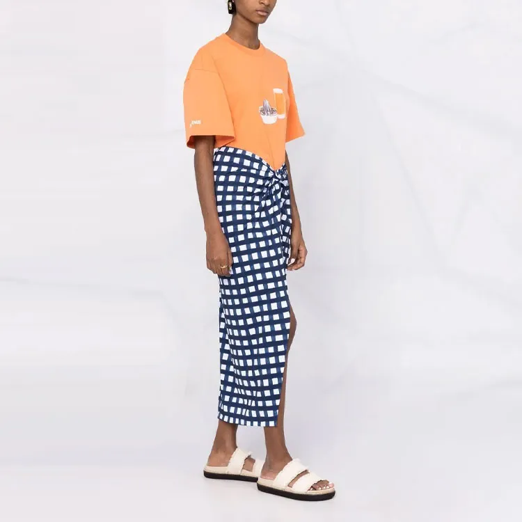 Jacquemus Le T Shirt Succo Orange Juice T Shirt Orange-3
