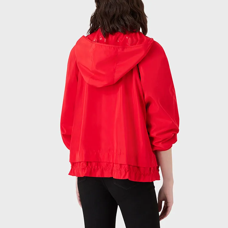 EMPORIO ARMANI Jackets Women's Red-3