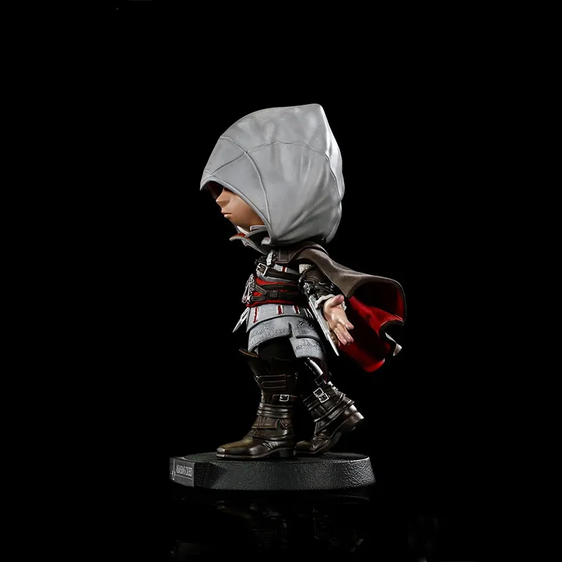 IRONSTUDIOS MINICO Collection Ezio Game Collection Assassin's Creed II Chibi Figures 14cm-3