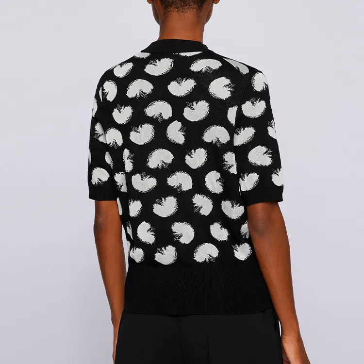 HUGO BOSS Sweater Women's Black-3