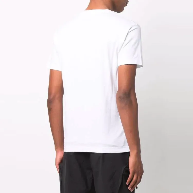 STONE ISLAND T Shirts Men White-3