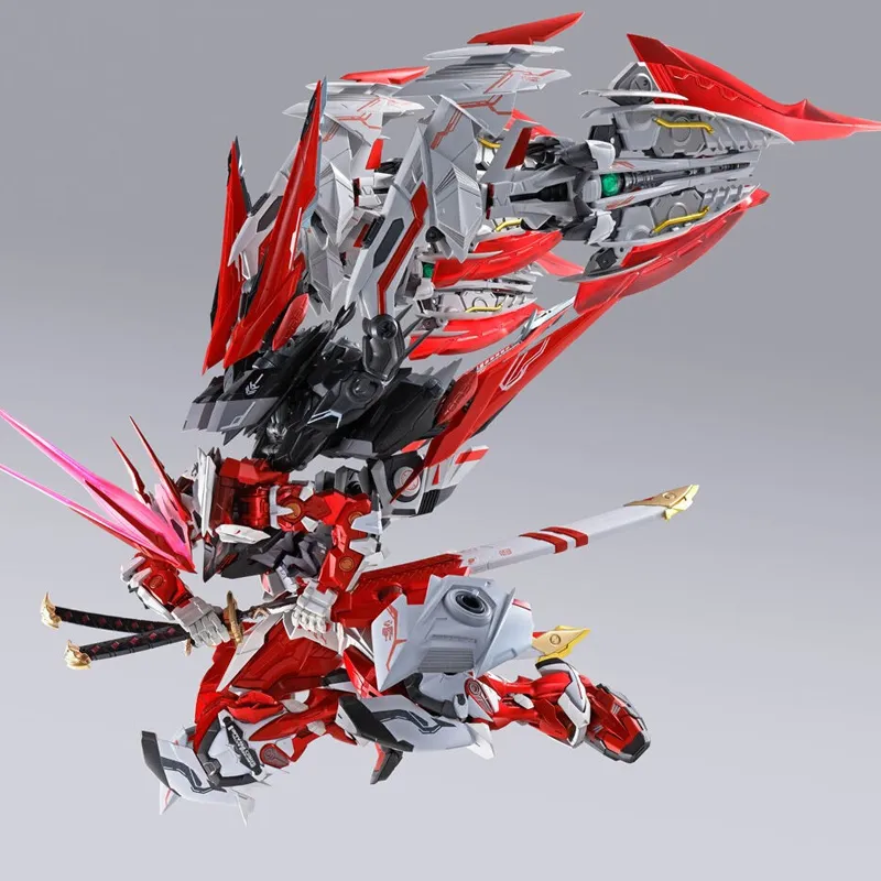 BANDAI METAL BUILD 1/100 Mobile Suit Gundam SEED ASTRAY R Gundam Astray Collection Super Red Dragon 18cm Hobby Model-4