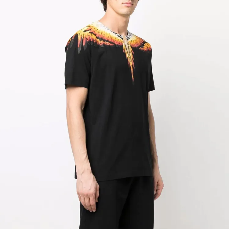 Marcelo Burlon Crewneck Short Sleeved T Shirt-2