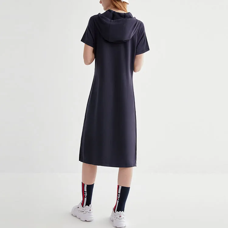 FILA Short Sleeved Dress Women's Legend Blue-4