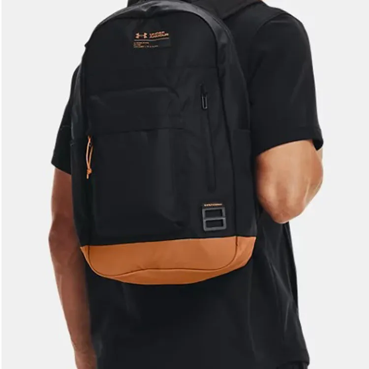 Under Armour Polyester Backpack Regular Unisex Black-4