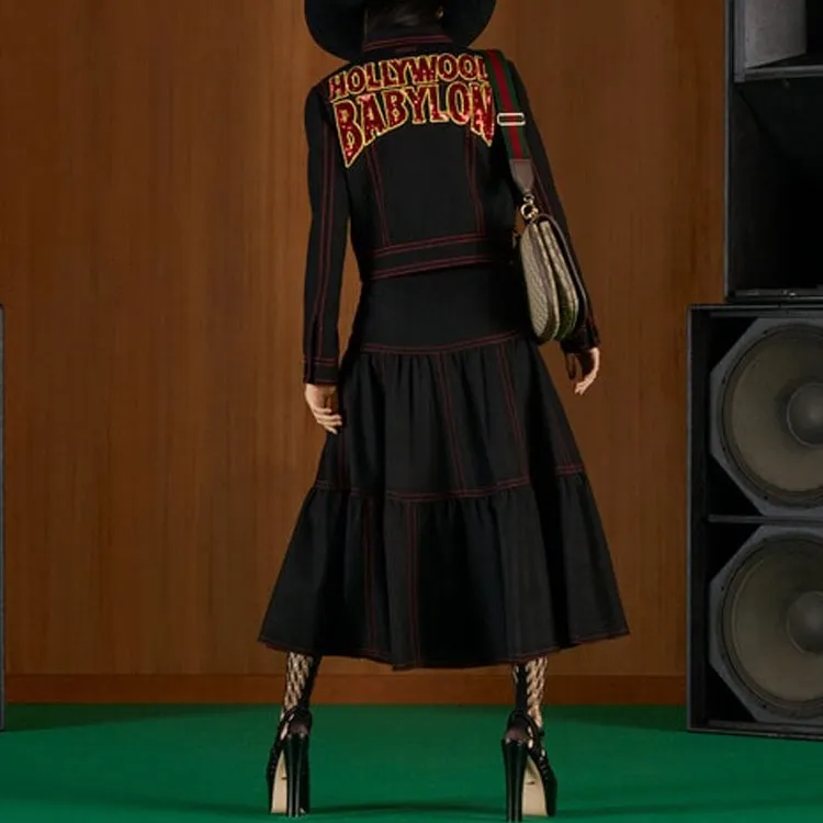 GUCCI Hollywood Babylon Jacket Black-3