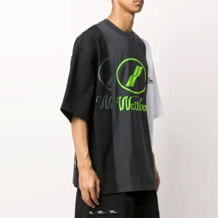 WE11DONE T Shirts Unisex Black-3