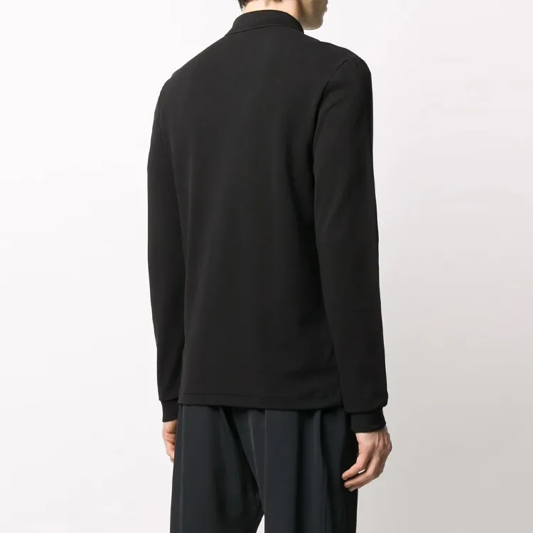 LACOSTE Classic Fit Long Sleeved Polo Shirt-3