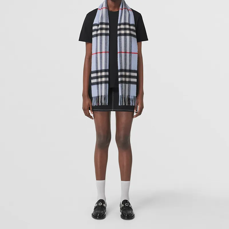 Burberry The Classic Check pattern Scarf-3