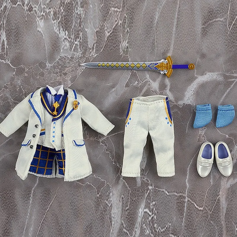 GSC Nendoroid, Fate, Fate/Grand Order, Swordsman, Arthur Pendragon, Servant Open, Pure White Rose Chibi Figures-5