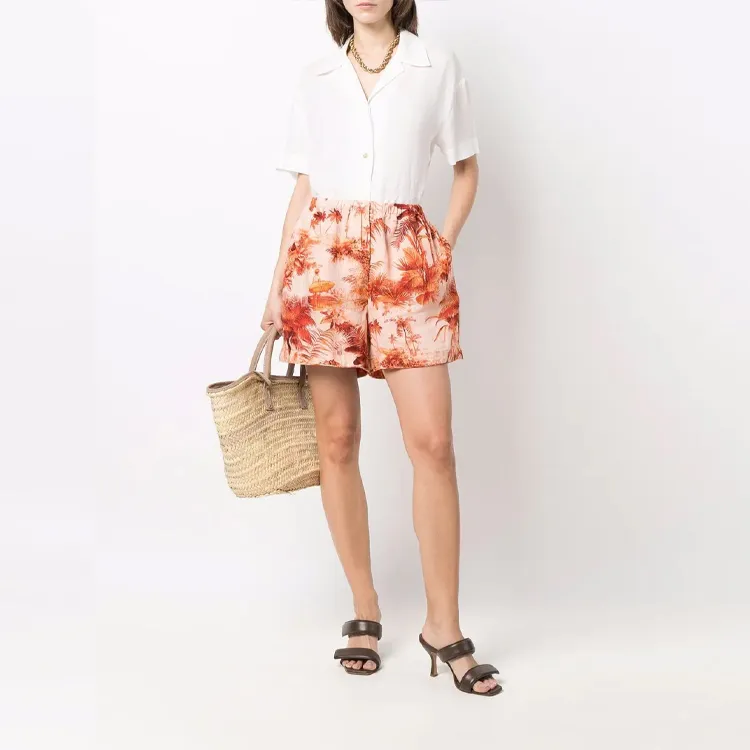 Alanui Hoo'okipa Toile De Jouy Shorts-1