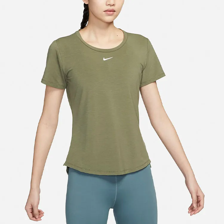 Nike T-Shirts Women's Medium Olive Green-4