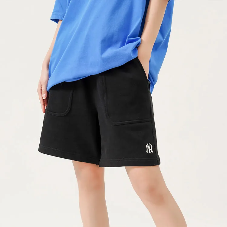 MLB New York Yankees Casual Shorts Unisex Black-5