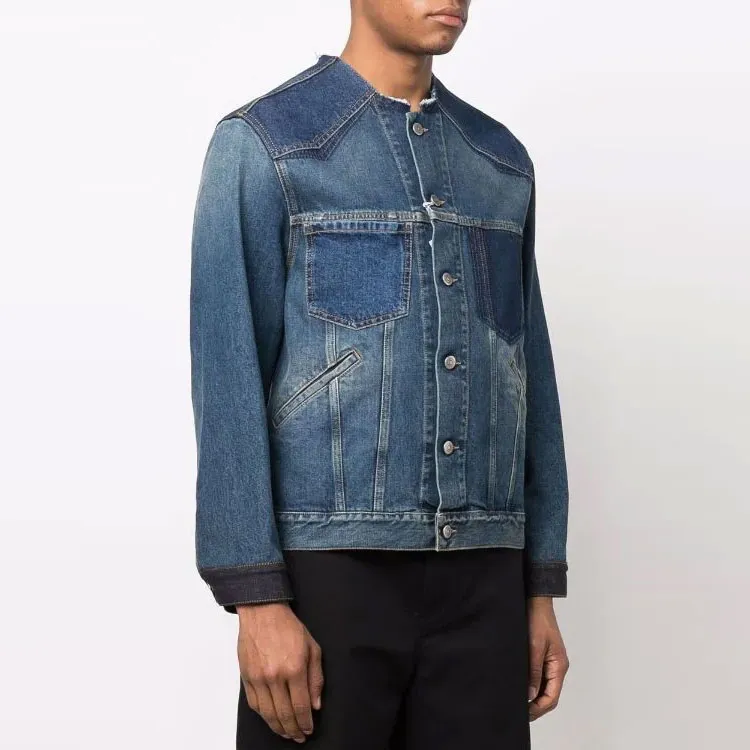 Maison Margiela Denim Jackets Men Denim Blue-3