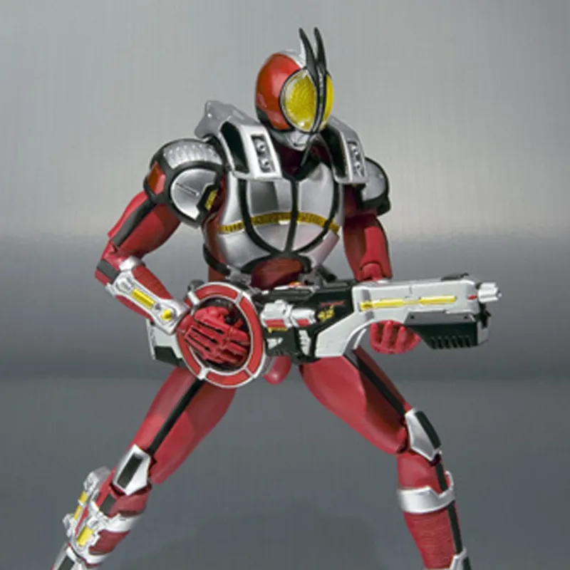 BANDAI Kamen Rider Faiz555 SHF Kamen Rider 555 Faiz Explosion Shape Action Figures-4