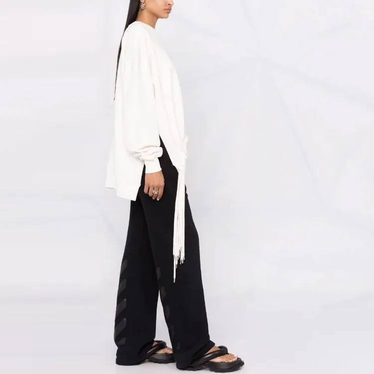 AMBUSH Multicord Crewneck Sweatshirt 'White'-3