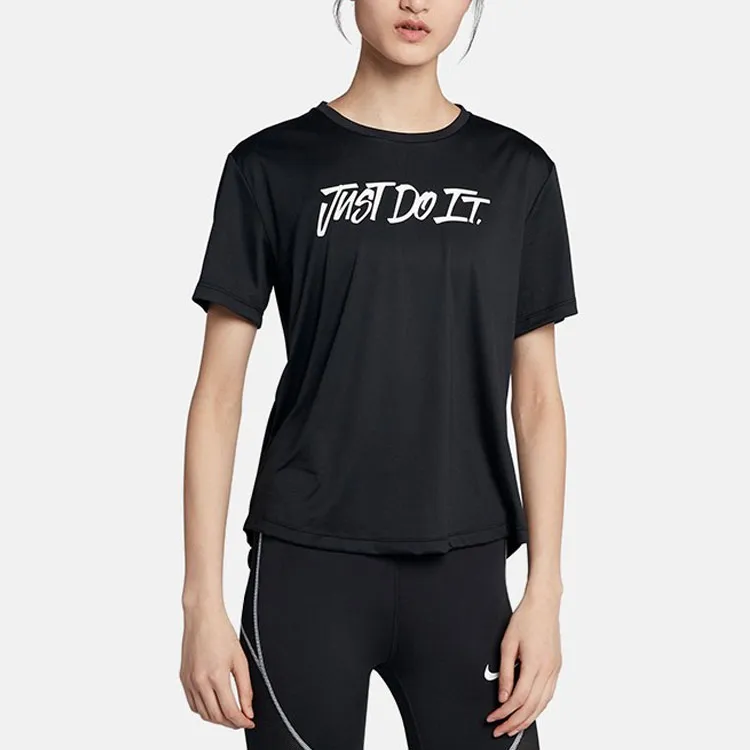 Nike Set in Sleeve T Shirt Women's Black-3