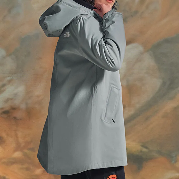 THE NORTH FACE City Outdoor Collection Windbreaker Jackets Women's Blue-4