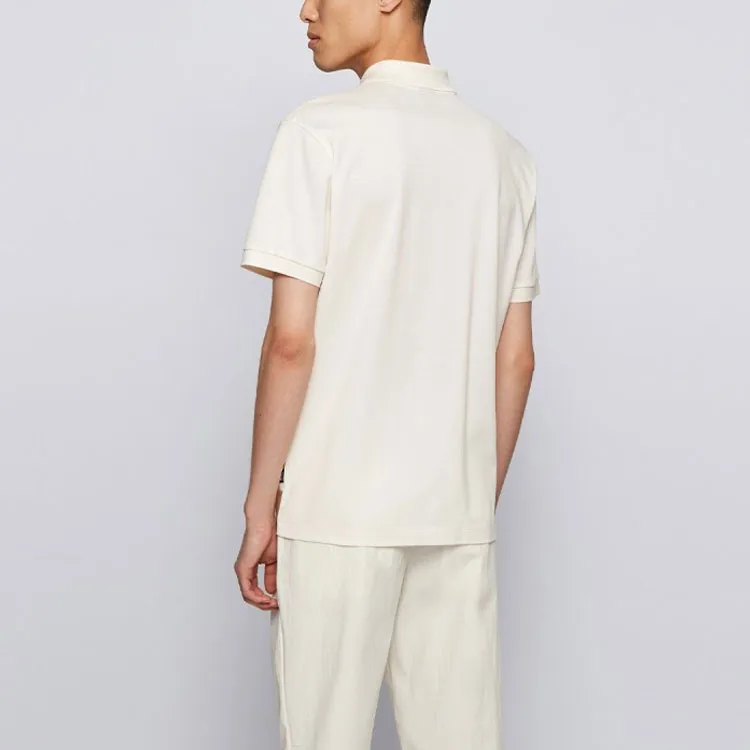HUGO BOSS Polo Shirt Men's White-3