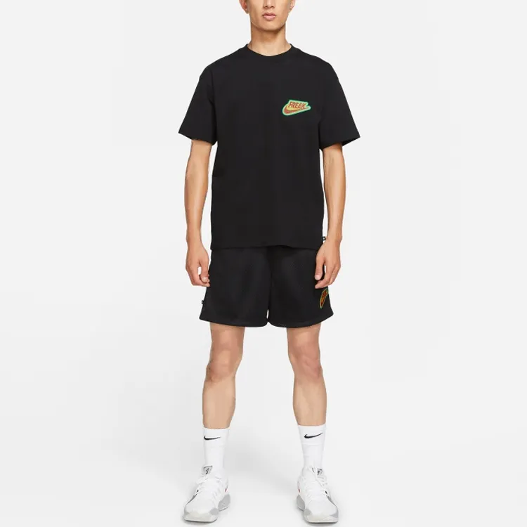 Nike T Shirts Men Black-2