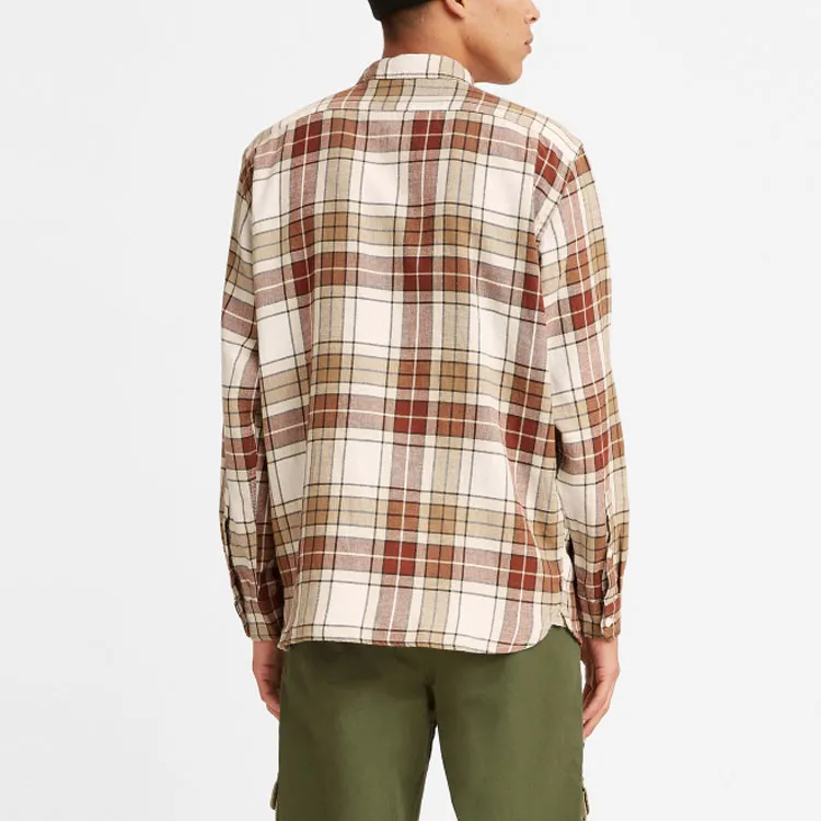 Levis Shirts Men Brown-3