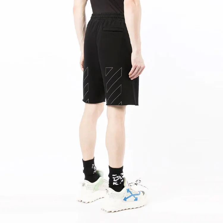 OFF WHITE SS22 Casual Shorts Men Black-3