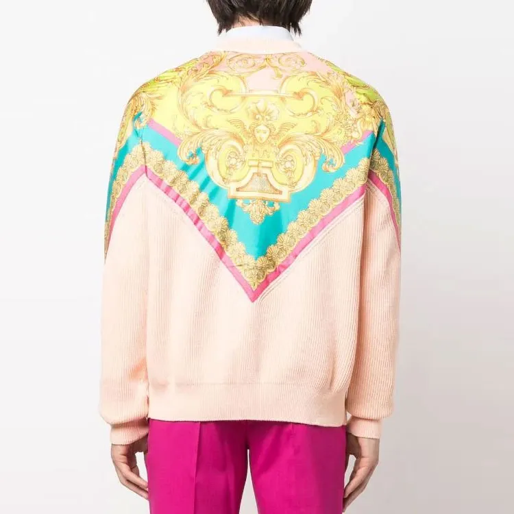 VERSACE Sweaters Men Pink-2